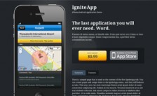 IgniteApp Mobile App showcase theme