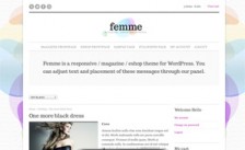 Femme Magazine / eCommerce theme