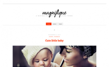 Magnifique - A minimal responsive WordPress theme for bloggers