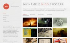 Nico A Portfolio theme