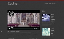 Blackout-Video-Blogging-Theme